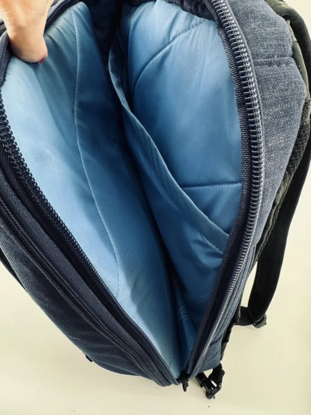 eBags Professional Slim Laptop Backpack EB2146-15.5 Indigo Blue Travel Work Bag